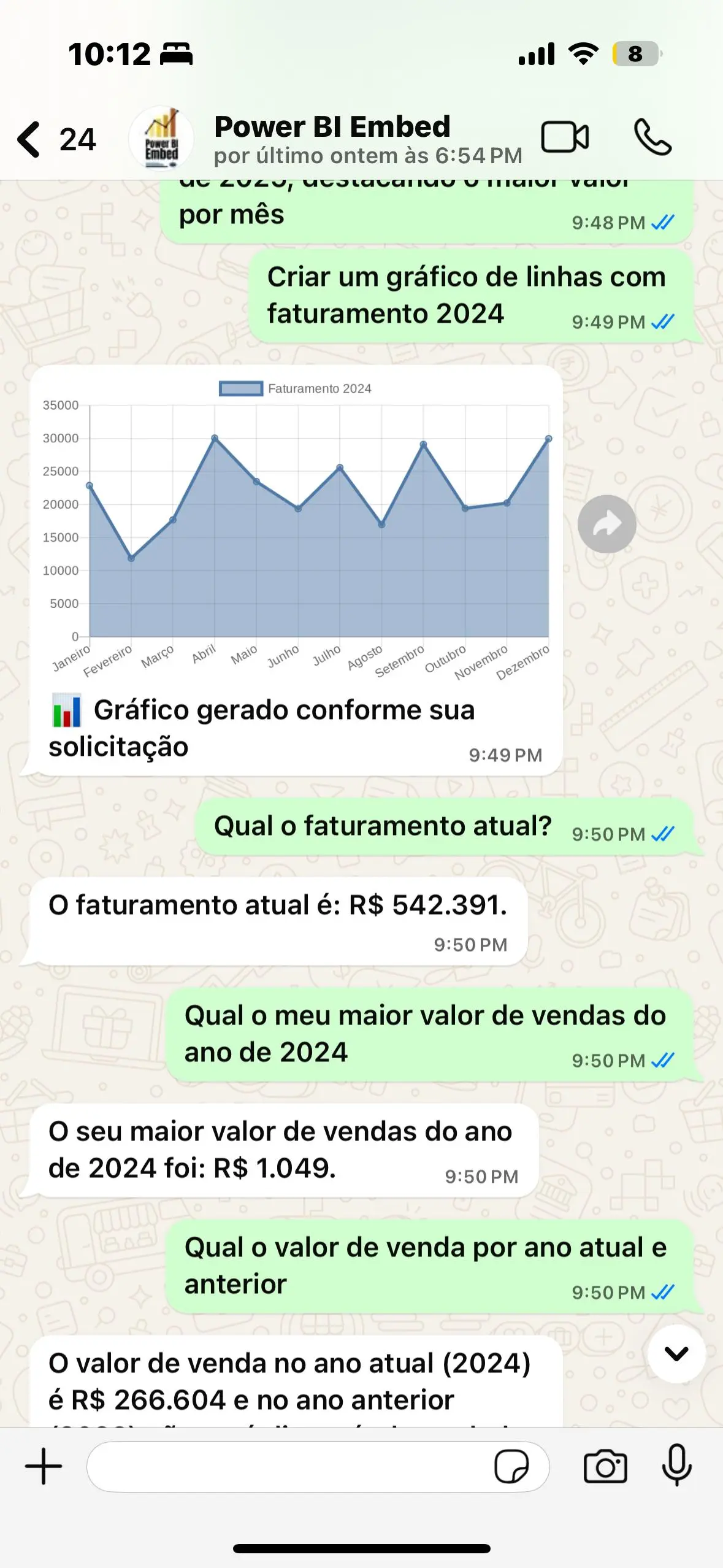 IA processando dados